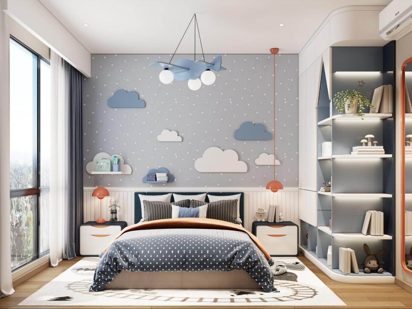 nội thất căn hộ masteri thanh đa peninsula bình quới