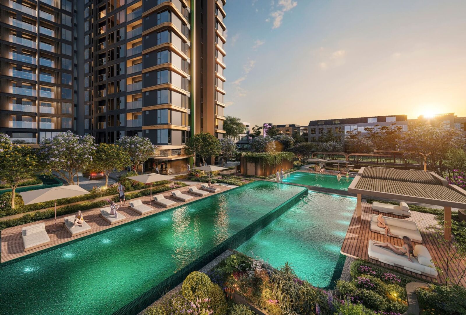 tiện ích dự án masteri thanh đa peninsula bình quới